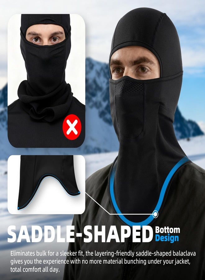 MVPTOO 2 Pack Balaclava Ski Mask for Winter Thermal Windproof Warm Face Mask for Cold Weather Outdoor Sports - Image 3